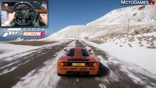 Forza Horizon 5 - 1993 McLaren F1 | Thrustmaster TS-XW Gameplay