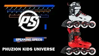 Powerslide Phuzion Kids Universe 4W skates - Speaking Specs