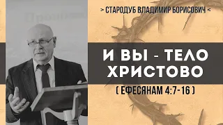 И вы - тело Христово ( Ефесянам 4:7-16)  // Стародуб В. Б.