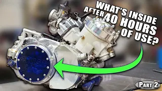 What's inside this 2 Stroke engine after 40 Hours of use? Voodoo Banshee Part 2