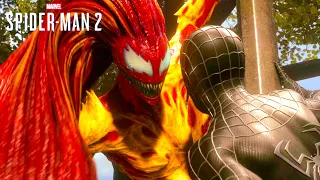 Venom turns MJ into SCREAM - Marvel's Spider-Man 2 PS5 | Full Fight