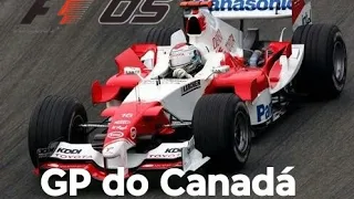 GP do Canadá - 8ª etapa S5 - Modo Carreira F1 2005 PS2 #f105 #084