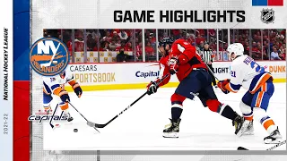 Islanders @ Capitals 3/15 | NHL Highlights 2022