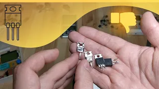 Fake transistors from China.
