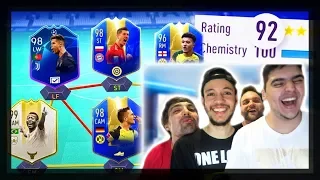 DESAFIO DE 4 JOGADORES NUM SÓ DRAFT | FIFA 19