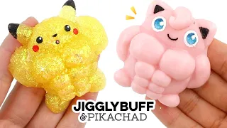 How to Make Buff Pokémon 💪🏻 #satisfying #pikachu