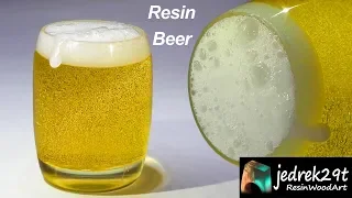 BEER 🍺 from Resin. How to Make Beer from Resin / ART RESIN