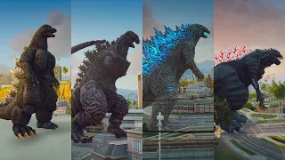 Godzilla that Invaded Los Santos - GTA V Mods