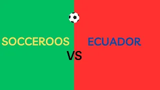 SOCCEROOS VS ECUADOR LIVE WATCHALONG