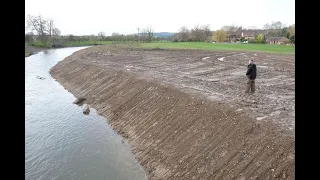 Farmer bulldozes river beauty spot 'stripping a mile of flood-protecting trees'