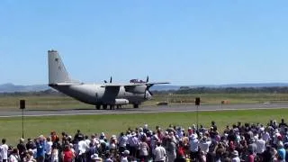 Crazy Military Pilot- C27-J Spartan AVALON AIRSHOW 2011