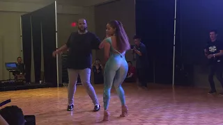 Alex y Desiree Dominican Bachata Workshop 2 @ Los Angeles BKS Festival 2017