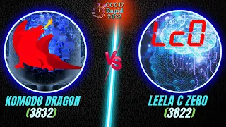 Komodo Dragon vs Leela || Brilliant Attack! CCC 17 Rapid: Challenger