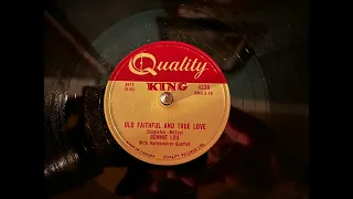 Bonnie Lou - Old Faithful & True Love @dingodogrecords #78rpm #record #records