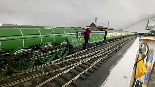 HORNBY Live Steam - stop start in station