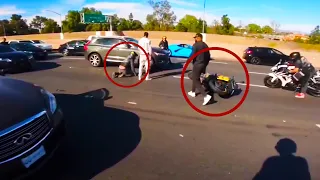 HECTIC MOTORCYCLE CRASHES, FAILS & WRECKS 2022