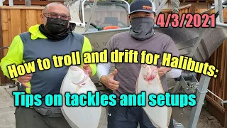 San Francisco Bay Halibut Fishing: Tips on how to troll and drift for halibuts in the Bay.