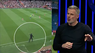 Monday Night Football | Jamie Carragher explain how Unai Emery defeat Arteta tactic