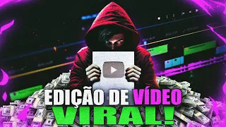 COMO EDITAR VÍDEOS VIRAIS PARA MONETIZAR RÁPIDO UM CANAL NO YOUTUBE