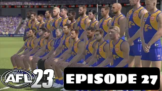 GRAND FINAL TIME! (AFL 23 West Coast Eagles Management Career Mode Episode 27)