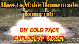 How to Make Homemade "Tannerite" | DIY Cold Pack Exploding Target