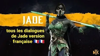 Mortal kombat 11 tous les dialogue de Jade Version français 🇨🇵🇨🇵