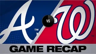 Donaldson's HR in 10th pushes Braves by Nats | Braves-Nationals Game Highlights 7/31/19