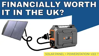Solar Power Financial is it worth it in the UK? - Solar panel and Powerstation