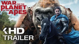 Kingdom Of The Planet Of The Apes ( dawn of the worlwar) official trailer