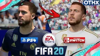 FIFA 20 | PS4 vs Nintendo Switch Ultimate Gameplay and Graphics Comparison Faces, Skills @Onnethox