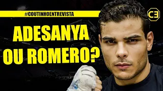 O que Paulo Borrachinha pensa sobre Adesanya x Romero no #UFC ?
