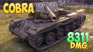 Cobra - 6 Frags 8.3K Damage - King Mountain! - World Of Tanks