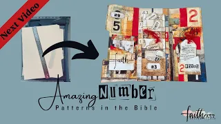 Amazing Number Patterns in the Bible Digital Junk Journal-  Making a flip flop Junk Journal!