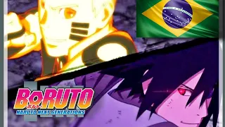 Naruto e Sasuke VS Momoshiki Otsutsuki | Boruto Dublado