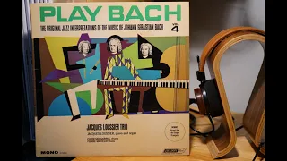 Jacques Loussier Trio - Play Bach Vol  4 (Vinyl, Mono)