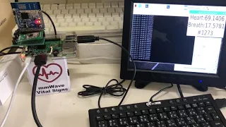 mmWave Vital Signs Detection with Raspberry Pi & Python (VSD)