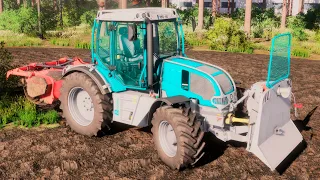 FS22 / Map Paksuniemi /#71 Work on a forest tractor, development of the area for a new field