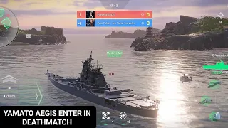 New Deathmatch Mode Gameplay with JS Yamato Aegis - Modern Warships