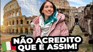 COMO É O COLISEU DE ROMA POR DENTRO: conhecendo o subterrâneo e arena!