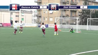 Genova Calcio - Don Bosco 2-4 Highlights - Pulcini 2005 (15.03.2015)