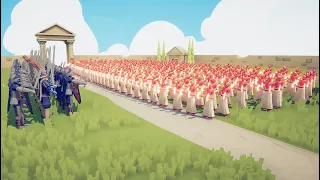 MEDIEVAL ARMY VS 335 DEVOUT GAUNTLETS (Totally Accurate Battle Simulator)