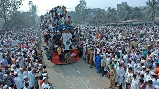 Great Eid Rush On Trains In Bangladesh- 2016 (Extreme Overcrowded Trains Video)