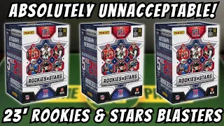 Has Panini Given Up? 2023 Rookies and Stars Football Blaster Box Review