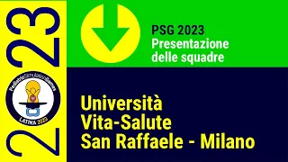 Università Vita-Salute San Raffale Milano Pediatric Simulation Games 2023