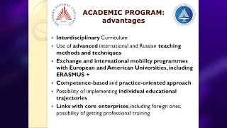 Master degree program International studies: Languages  Cultures  Diplomacy (in English)