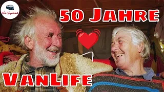 50 years of VanLife - Wolfhard & Brigitte have been traveling together for 50 years - VanLife couple