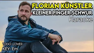 Florian Künstler - Kleiner Finger Schwur - Karaoke Instrumental - Lower