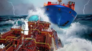 Massive Ships Caught in Massive Storms