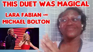 wow what a duet | LARA FABIAN & MICHAEL BOLTON _ The Prayer/ REACTION