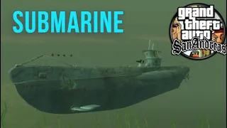 GTA San andreas Submarine mod | Submarine mod for gta sa | TTW-MG